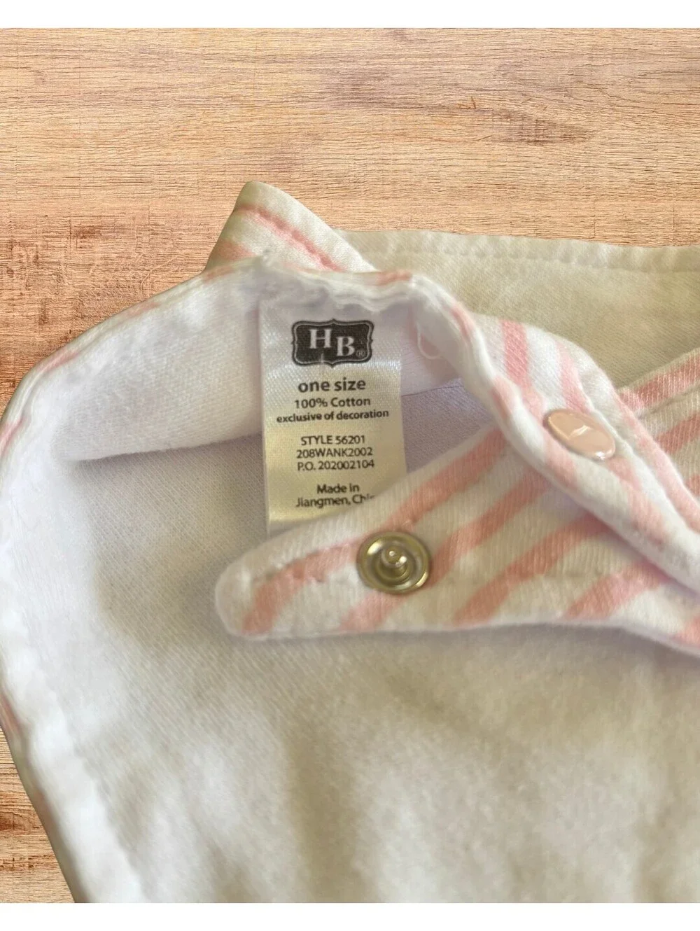 Baby Girl Bandana Bib Set of 3 Hearts Stripes Floral Drool Feeding Bibs